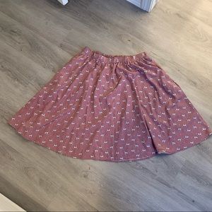 Women’s skirt with pockets